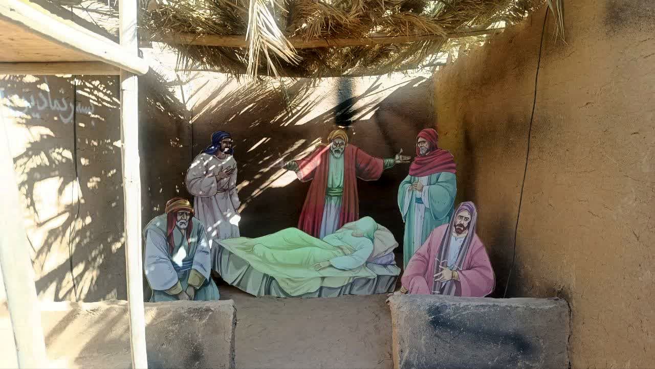 بازدید دانش‌آموزان دبیرستان علوم و معارف اسلامی صدرا از نمایشگاه حدیث غربت