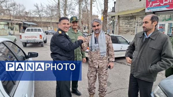 قدردانی مردم از مدافعان امنیت در روز پدر