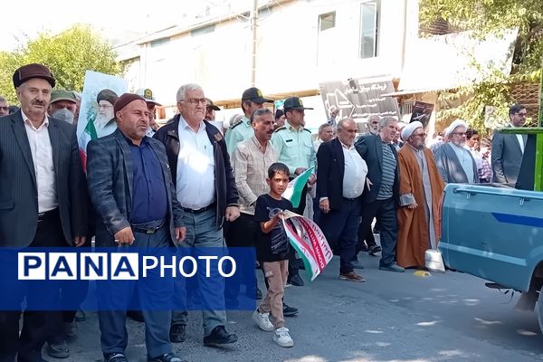 برگزاری راهپیمایی در حمایت از مردم مظلوم فلسطین در سملقان