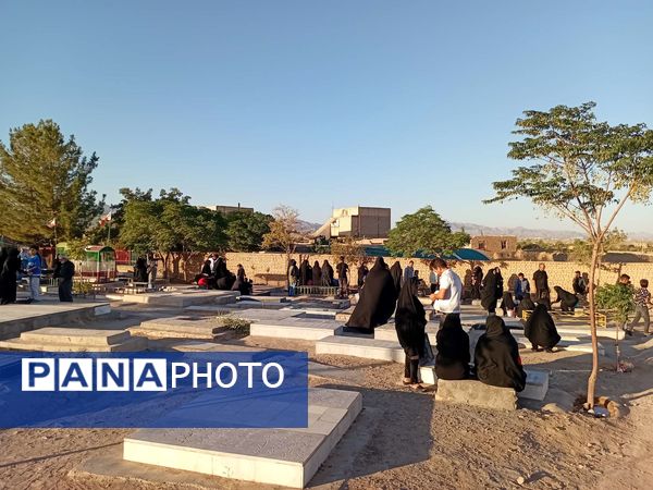 زیارت اهل قبور در روز شهادت امام حسن( ع) در کاشمر
