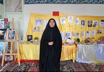 برگزاری نمایشگاه هفته ماها در دبیرستان دوره اول شاهد بروجرد