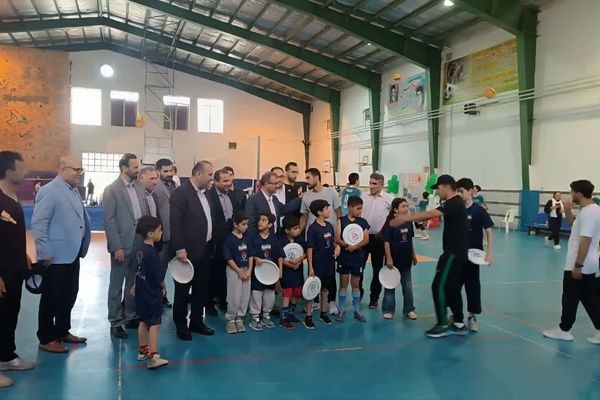 افتتاحیه طرح ورزشی میدان پویا در مازندران