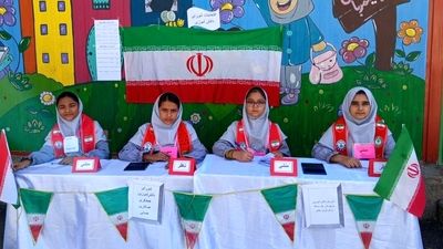  انتخابات شورای دانش‌آموزی در مدرسه پیامبر اعظم(ص)