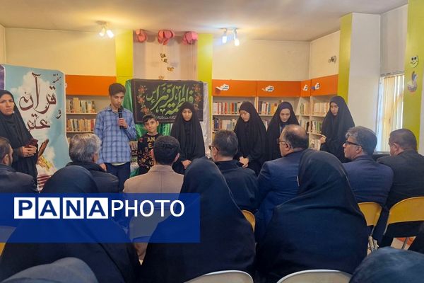 طنین آیات وحی در آیین افتتاح هفته قرآن و عترت در فشافویه