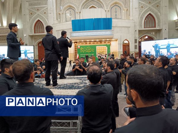 برگزاری سوگواره «احلی من العسل» در حرم امام خمینی (ره) 