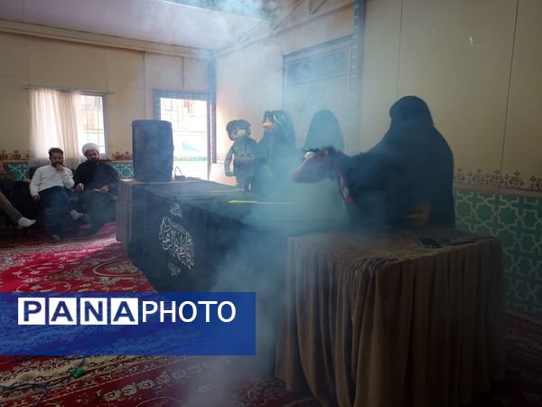 عزاداری ایام شهادت حضرت فاطمه (س) در دبیرستان دخترانه  میرزا جعفر سروقد