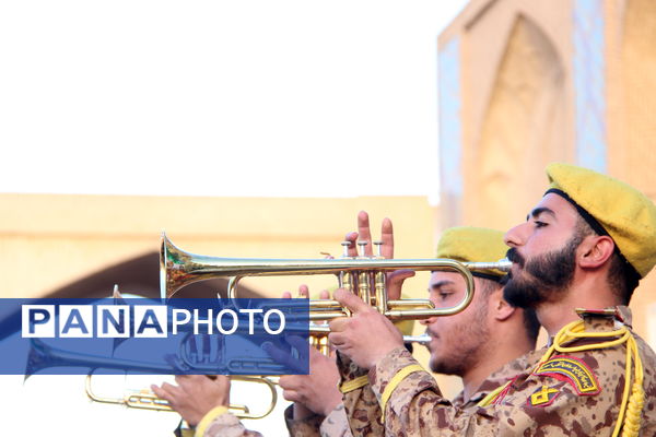 رزمایش اقدار بسیجیان در امیرچخماق یزد