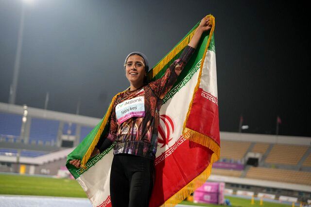 دختر پرنده‌ بازی‌های کشورهای اسلامی را از دست داد