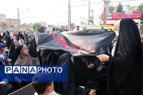 برگزاری مراسم دهه کرامت در شهر قیامدشت ری یک