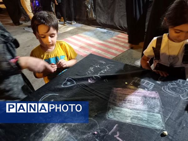 برپایی موکب دختران بصیرا در بجنورد 