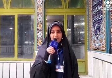 دعای پر فیض ندبه باحضور خادمیاران امام رضا(ع) در شهرضا