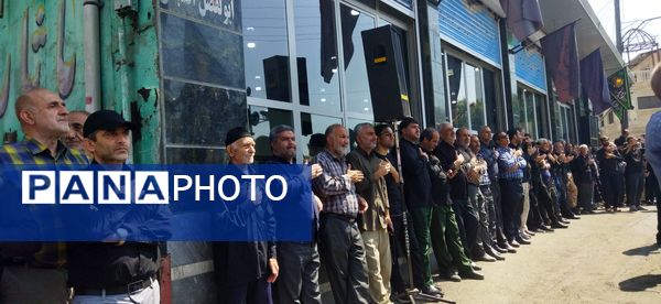 راهپیمایی عزاداران قائمشهری در سالروز رحلت رسول اکرم (ص) و امام حسن مجتبی (ع)