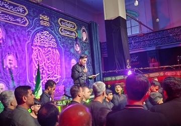 مراسم عزاداری تاسوعا و عاشورای حسینی در مسجد مهدی موعود (عج) در بندرعباس