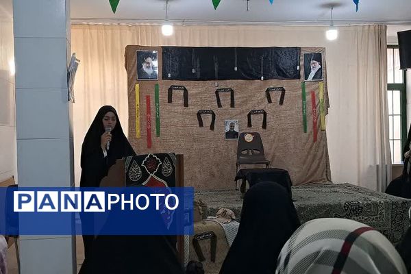 مراسم یاد بود شهدای خانم هشت سال دفاع مقدس در شهرستان رباط کریم