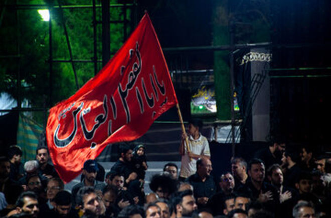 مراسم سوگواری شب عاشورا در کرمانشاه