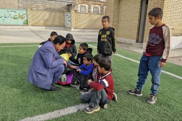 پویش صبحانه سالم در مدارس روستایی شهرستان باشت