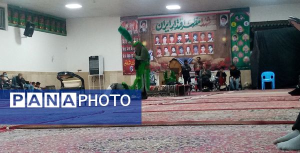 شبیه خوانی به مناسبت شهادت بانوی دوعالم در امامزاده سید قاسم روستا ارغا 