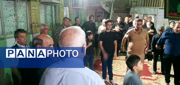 عزاداری اربعین خدمتگزاران حسینیه  ابوالفضلی فدافن در مشهد مقدس