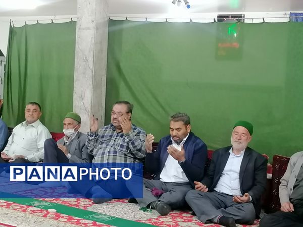 محفل انس با قرآن کریم در مسجد جامع شهر بار نیشابور 