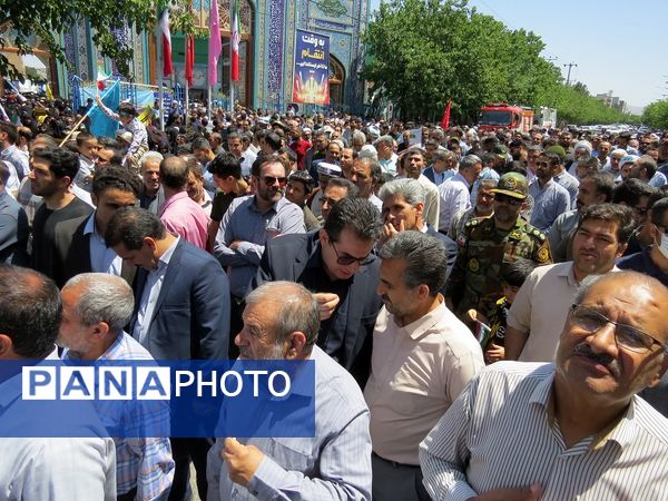 برگزاری راهپیمایی جمعه‌های خشم در بجنورد