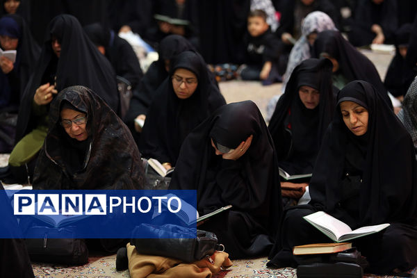 مراسم عزاداری سالروز شهادت امام هادی(ع) در حرم حضرت معصومه(س)