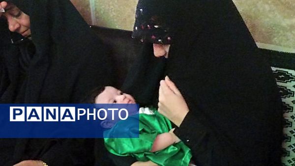 لالایی‌های مادران محمودآبادی برای طفل شش ماهه کربلا 