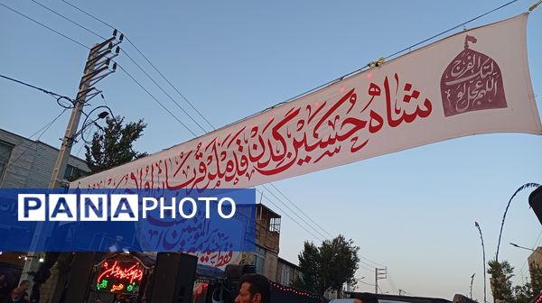 عزاداری پرشور مردم شهرستان بن 