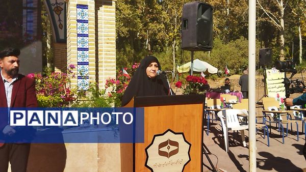 آیین افتتاحیه یادمان شهید دانش آموز اردوگاه باغرود نیشابور