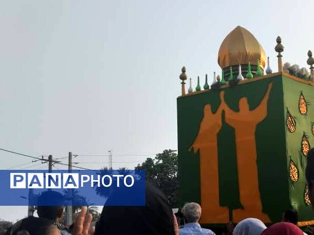 آیین سنتی منبر گردانی در شهرستان میناب