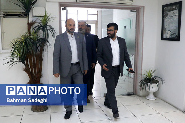 بازدید رئیس سازمان نوسازی، توسعه و تجهیز مدارس کشور از خبرگزاری پانا