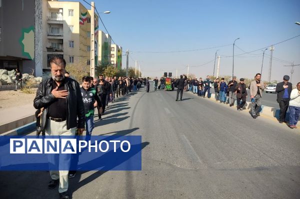 حضور پرشور عزاداران در سالروز شهادت حضرت فاطمه زهرا (س)