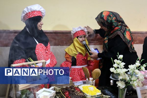 مسابقه آشپزی در مدرسه یاس نبی رباط‌کریم