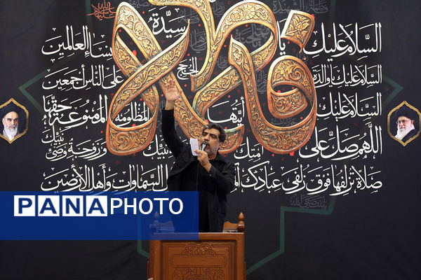 حرم کریمه اهل بیت در  شام شهادت حضرت زهرا(س)