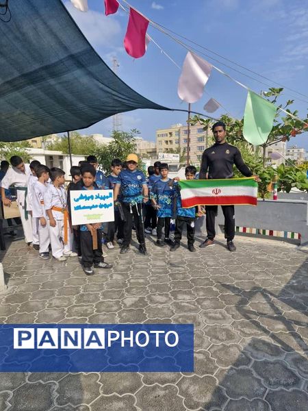 برگزاری المپیاد ورزشی درون مدرسه‌ای در قشم 