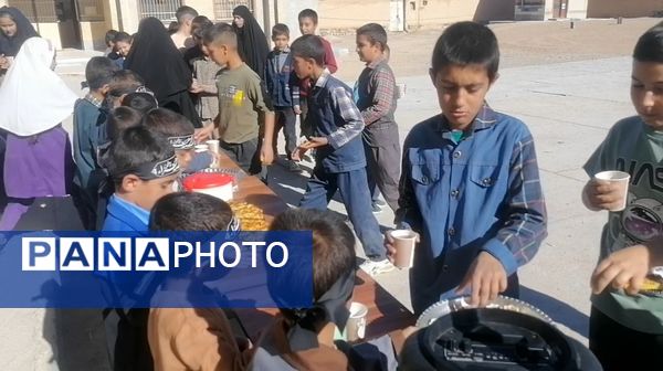 برپایی موکب دانش‌آموزی به‌مناسبت شهادت حضرت فاطمه(س)