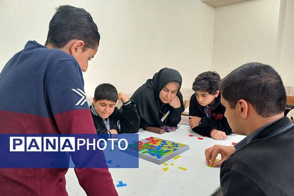 المپیاد رویش رقابتی مفرح و جذاب با حضور دانش‌آموزان  پسر مقطع متوسطه ناحیه ۳شیراز 