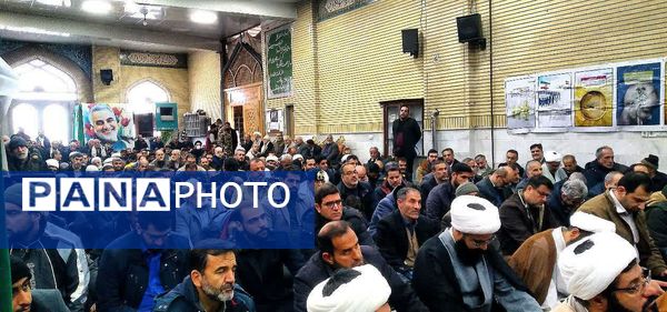 مراسم گرامیداشت سالروز نهم دی ماه در ملایر