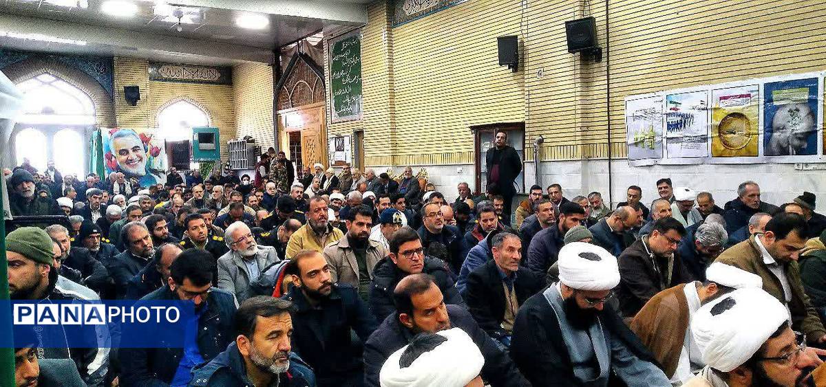 مراسم گرامیداشت سالروز نهم دی ماه در ملایر