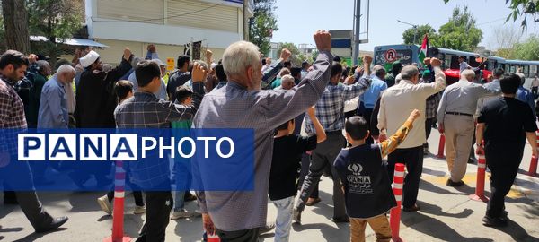 راهپیمایی جمعه‌های خشم و نصر همزمان با سراسر کشور در شیروان