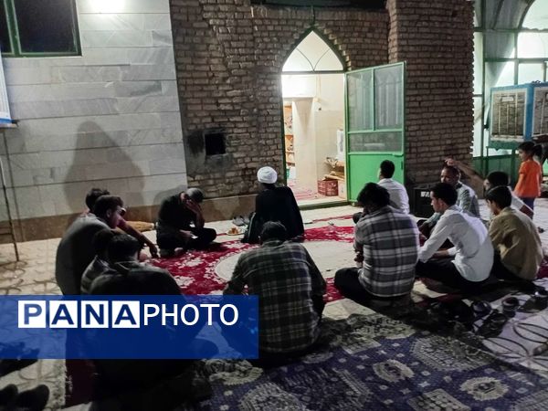 مراسم سوگواری در ایام ماه صفر در روستای نقاب
