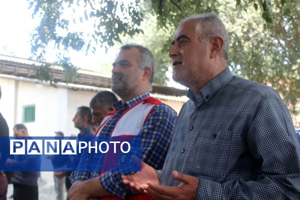 پیاده‌روی جاماندگان اربعین در گلوگاه 