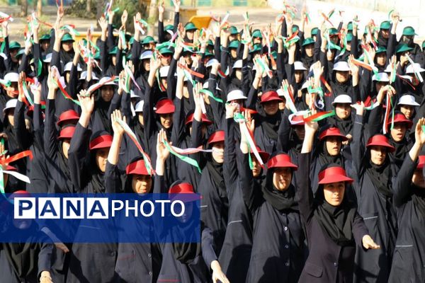 هفته تربیت‌بدنی با شور و انرژی در دبیرستان شاهد مرضیه 