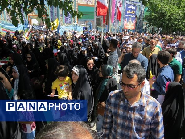 برگزاری راهپیمایی جمعه‌های خشم در بجنورد