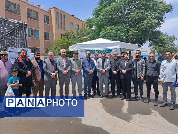 ارائه خدمات پزشکی رایگان به شهروندان در دبستان حاجیه نوری شهرستان ملارد