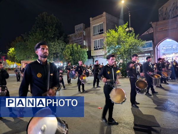 مراسم شب دوازدهم ماه محرم