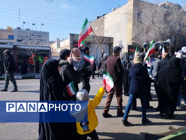 راهپیمایی با شکوه مردم دارالمومنین کاشان 