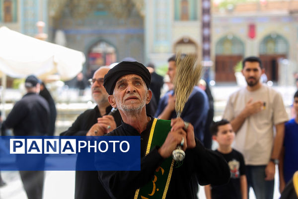 عزاداری شهادت دختر سه ساله امام حسین(ع) در قم