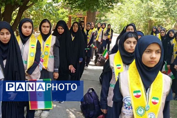 حضور دانش آموزان پیشتاز پردیس در پیش اردوی ملی ۱۴۰۴