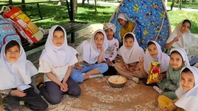 اردوی دانش‌آموزی دبستان پروین اعتصامی 