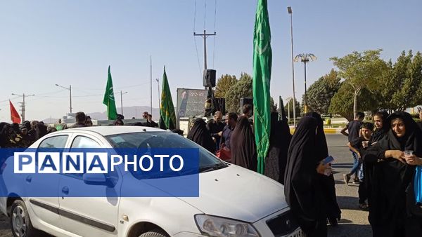 حرکت عشاق اهل بیت از موکب علی اصغری فدافن درآغازین لحظات اربعین حسینی